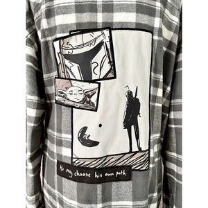 Star Wars Mandalorian Flannel